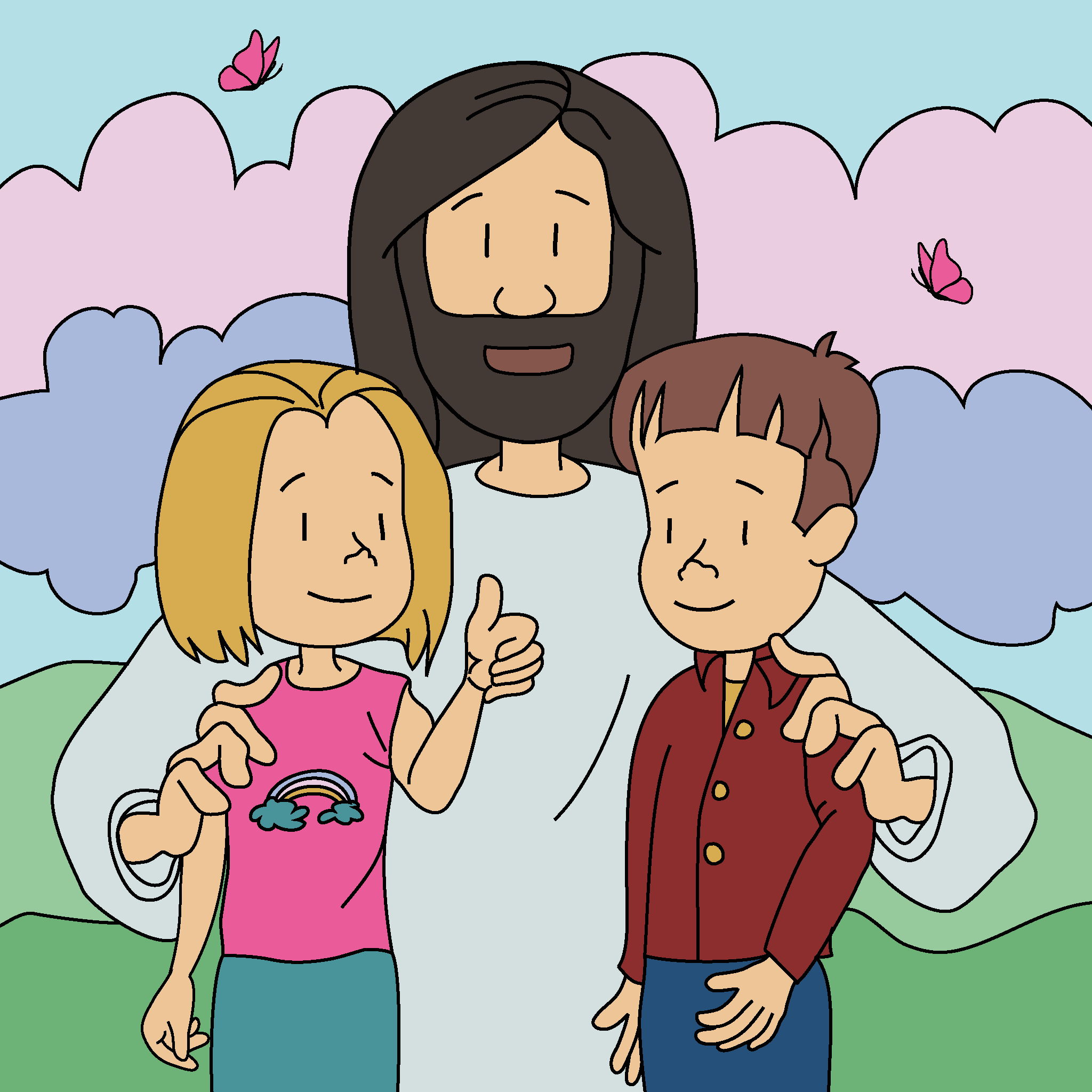 Jesus liebt Kinder und sorgt für sie