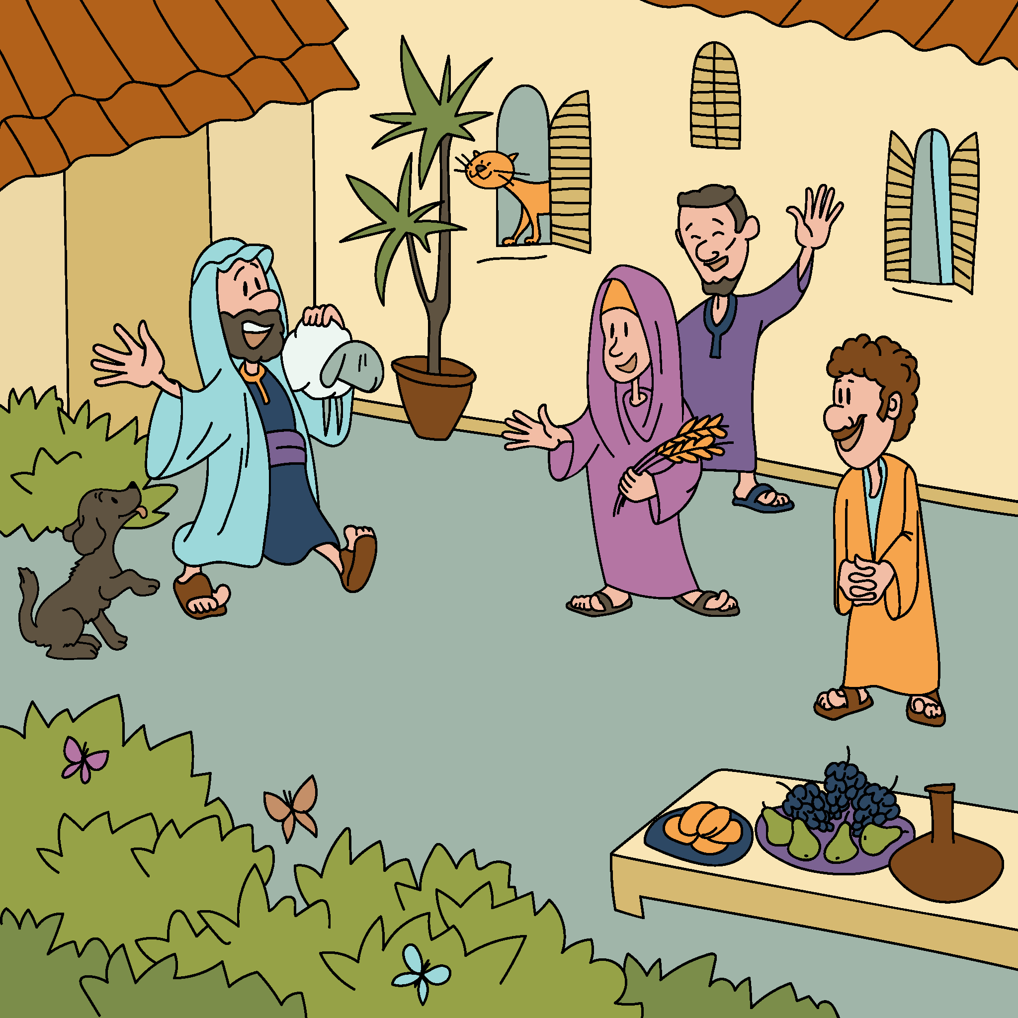 Jesús: el Buen Pastor encuentra a la oveja perdida