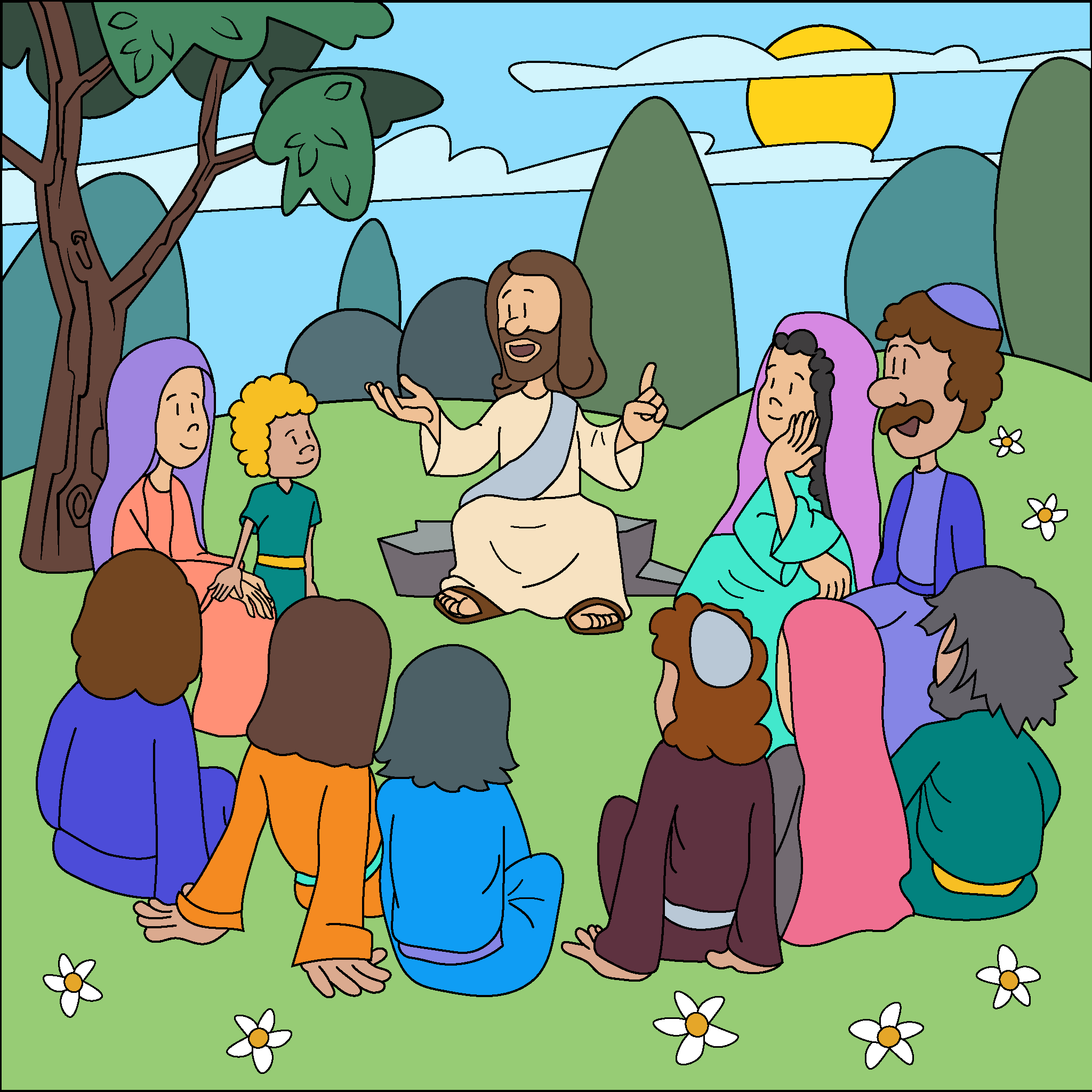 Jesús cuenta la parábola del sembrador