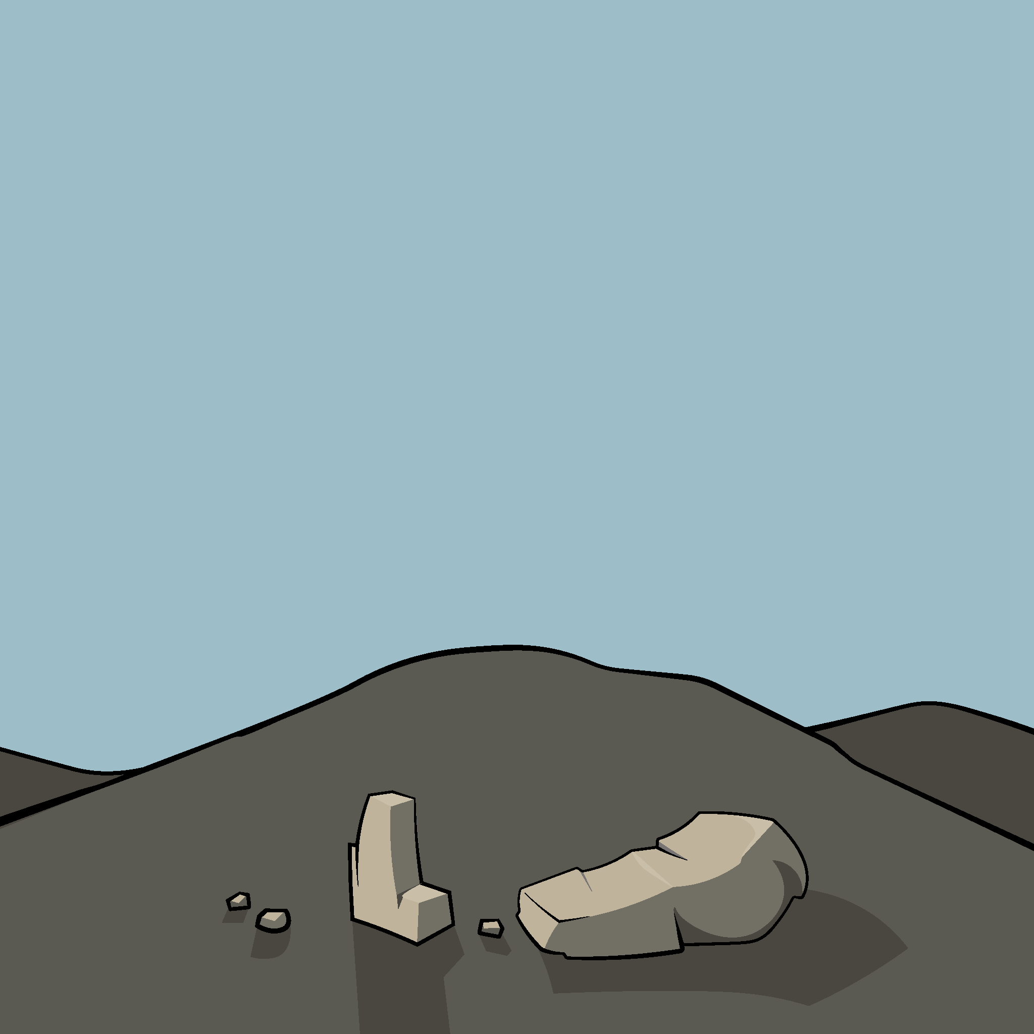 Jesus dies on the cross