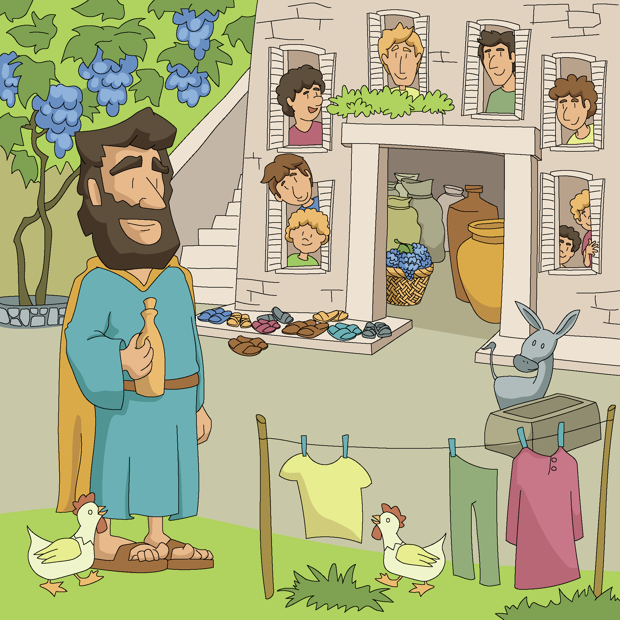 Jesse and His Sons