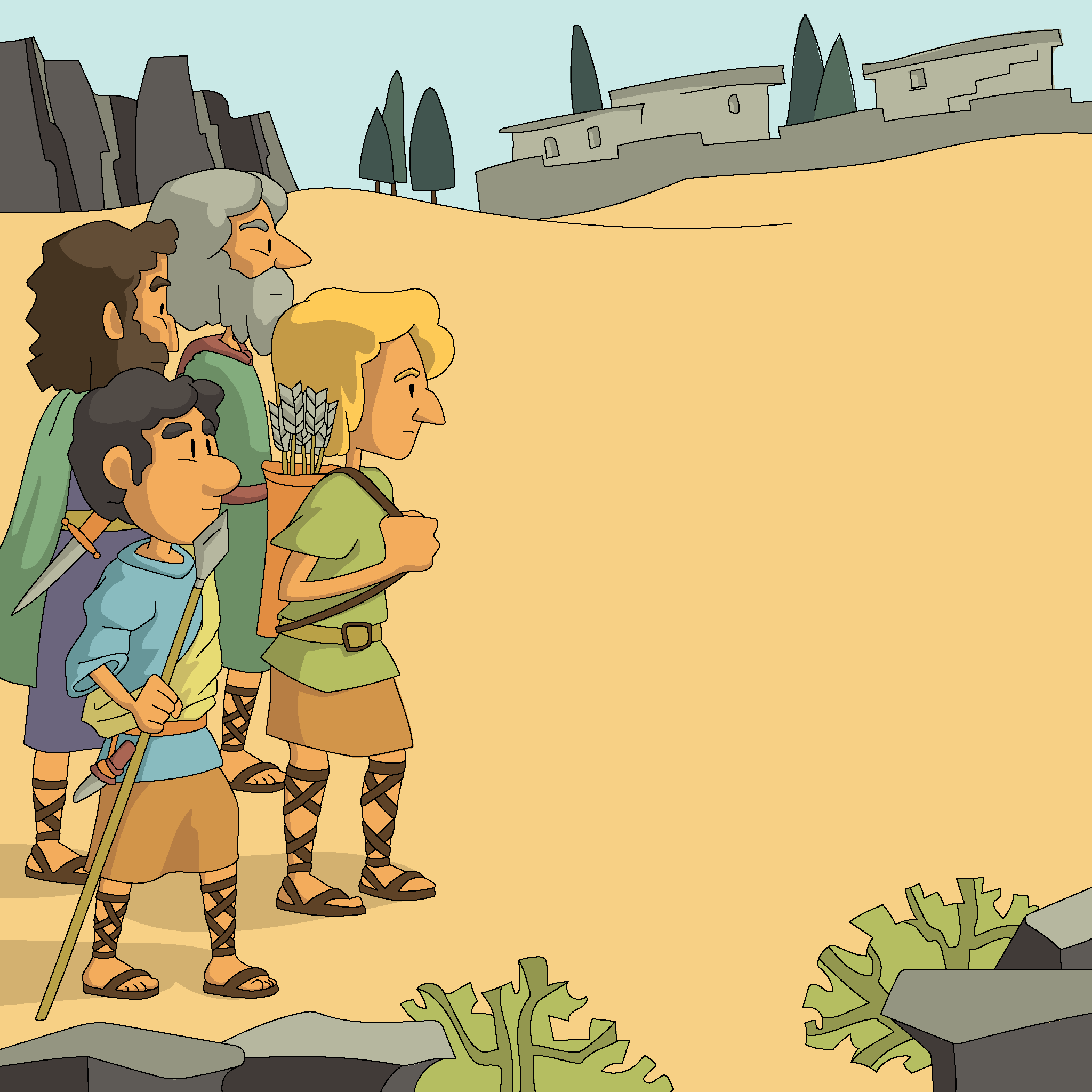 David and His Soldiers