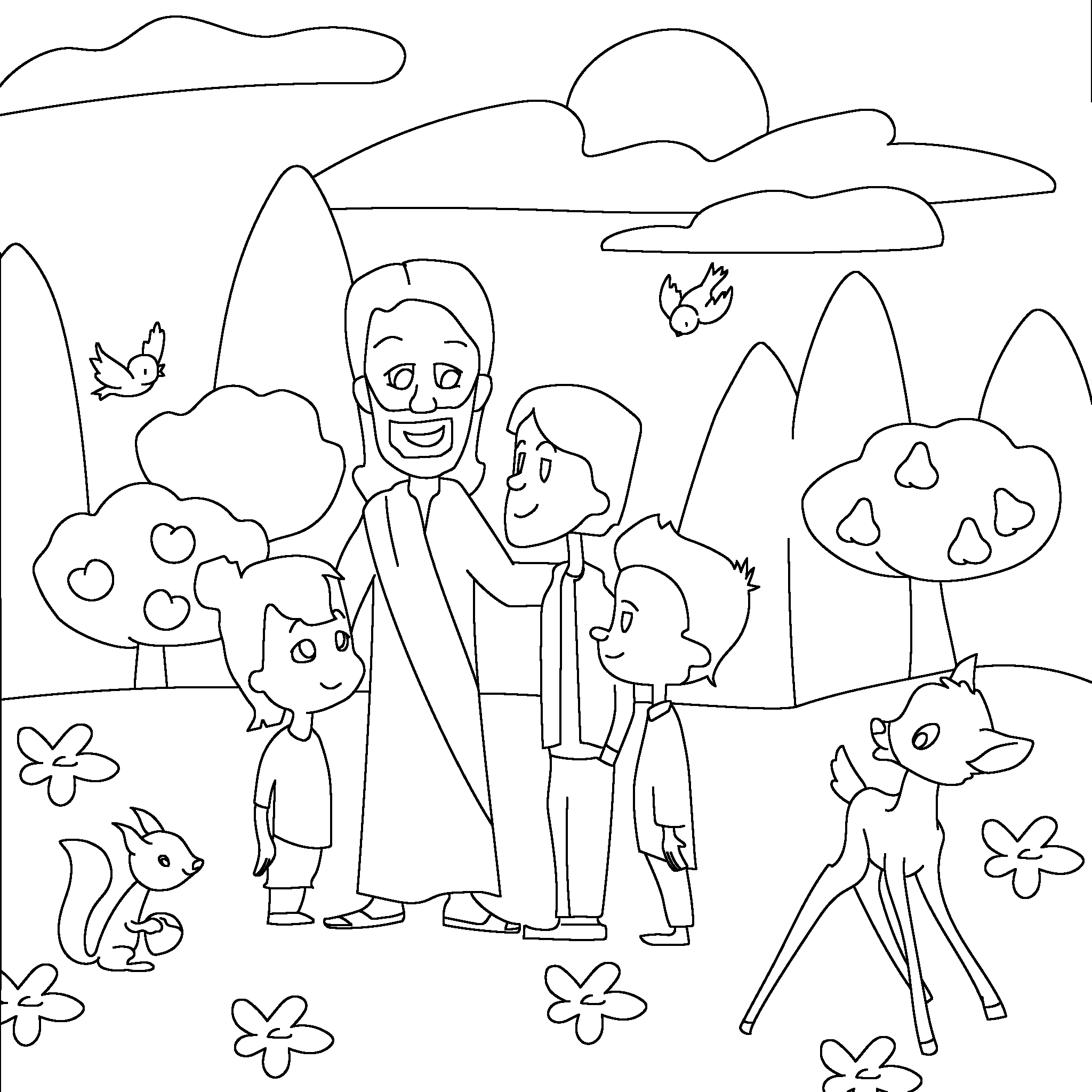 Jesús ama a todos los niños.