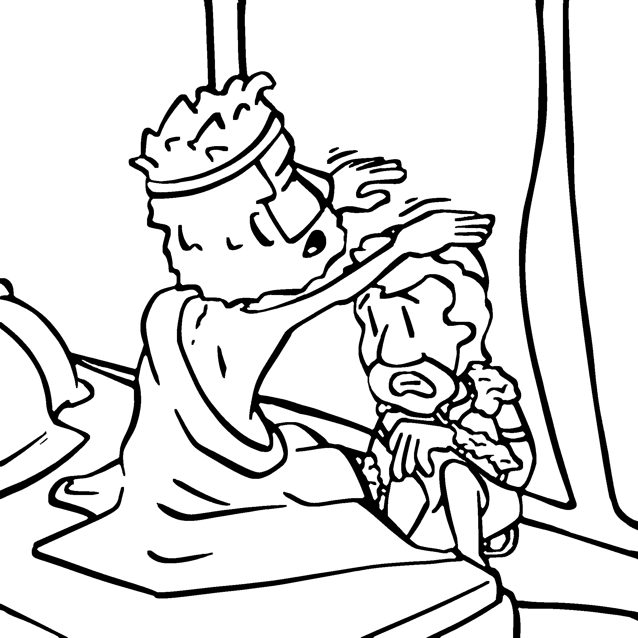 Isaac blesses Jacob
