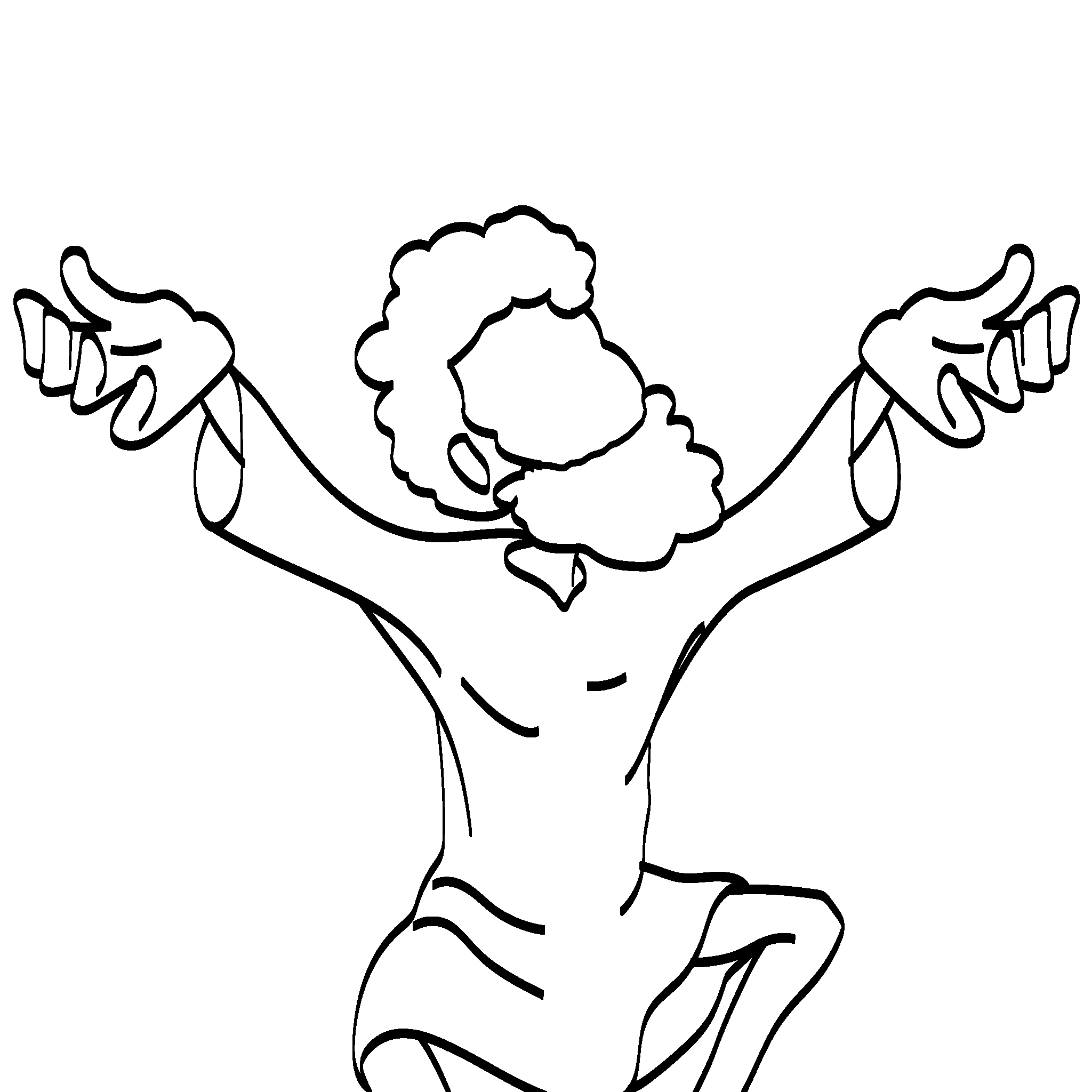 Jesus heals a lame man