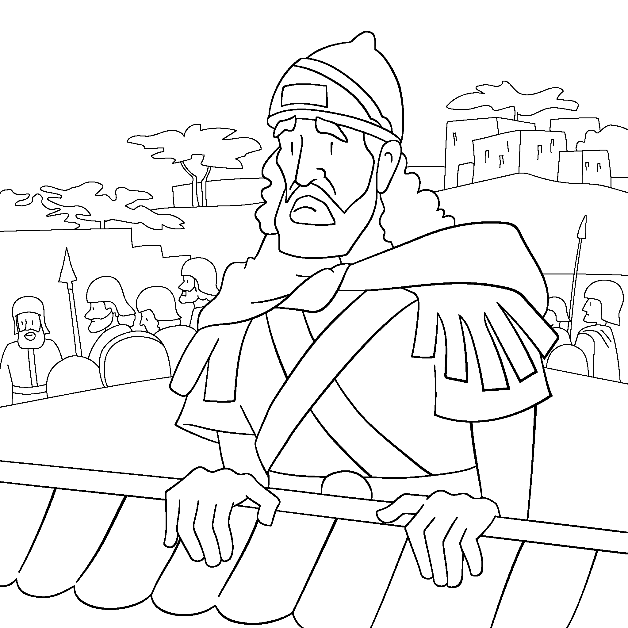 Naaman the Leper Seeks Healing